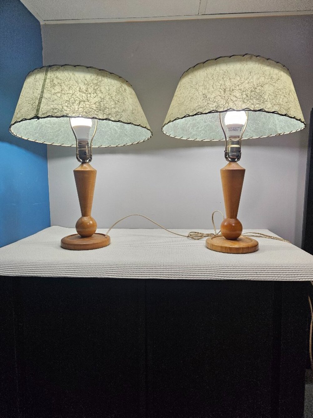 MCM Fiberglass Lampshades